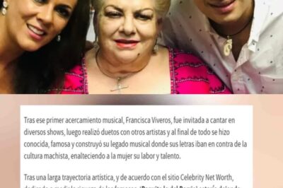 Paquita la del Barrio revela por qué no dejará herencia a ninguno de sus hijos” ver mas abajo