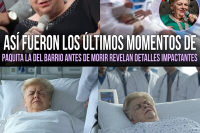 Así fueron los últimos momentos de Paquita la del Barrio: revelan detalles impactantes