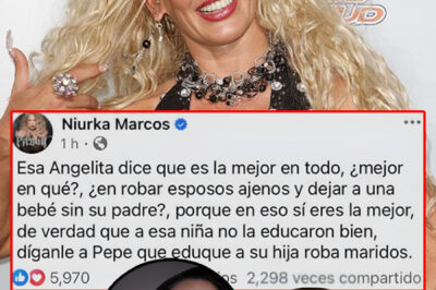 Niurka dice que Ángela se cree la número 1 en todo, pero para lo único que es número 1 es para robarle el marido a otra y dejar a su hijo sin padre. ¿Cómo reaccionó Ángela Aguilar al enterarse de la noticia?