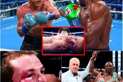 ¡INCREÍBLE! Canelo Álvarez recibe un impresionante nocaut de Terence Crawford – “El Rey” se desploma en el ring ¡durante 25 minutos!