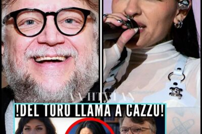 CAZZU DESPIERTA EL INTERÉS DE GUILLERMO DEL TOROQUIERE QUE SEA SU MUSAANGELA AGUILAR EXPLOTA
