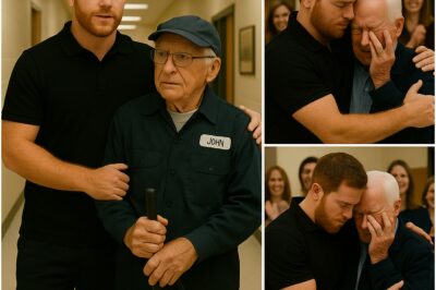 Durante su visita a su antigua escuela secundaria, Canelo Álvarez se sorprendió al descubrir que su querido conserje, el señor John, aún trabajaba a los 79 años para mantener a su familia. ¡Lo que Canelo hizo a continuación no solo cambió la vida del señor John para siempre, sino que dejó a la escuela y a todo el país sin palabras!