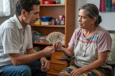 Mamá, necesitamos hablar de tu estadía aquí…