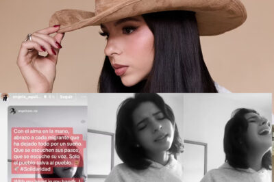 Ángela Aguilar se Pronuncia a Favor de los Migrantes y les Dedica una Canción