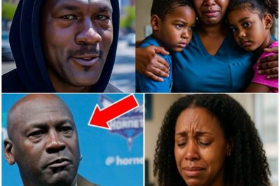 Una madre soltera le pide a Michael Jordan 5 dólares para alimentar a sus hijos. Su respuesta es inimaginable.