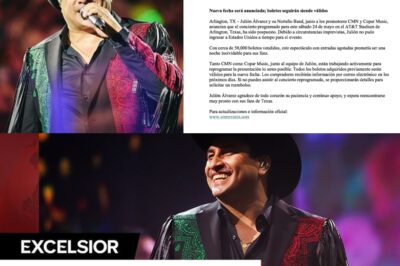 ¡Impactante! Julión Álvarez no pudo entrar a EE.UU. y cancela concierto masivo Después de vender casi 50,000 boletos, Julión Álvarez sorprende al anunciar la postergación de su concierto en AT&T Stadium debido a problemas migratorios inesperados. ¿Qué pasó realmente detrás de esta cancelación que ha dejado a miles de fans en suspenso? Descubre todos los detalles exclusivos sobre este golpe inesperado para el ícono mexicano y lo que viene para sus seguidores.