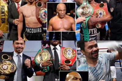 Manny Pacquiao se arriesga a repetir la tragedia de Tyson: ¿valdrá la pena? El regreso del campeón filipino ha encendido las alarmas en el mundo del boxeo. A sus 46 años, enfrentará a un rival mucho más joven en un combate por el título mundial. ¿Estamos ante una hazaña épica o una caída anunciada? Lo que dijo el hijo de Tyson te dejará helado.