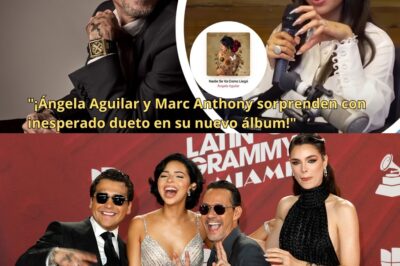 Ángela Aguilar y Marc Anthony revelan el secreto detrás de su inesperado y emotivo dueto musical Descubre cómo una simple cena entre amigos se transformó en una colaboración histórica que une generaciones y estilos. ¿Qué ocurrió realmente esa noche y por qué todos hablan del nuevo tema? No te pierdas los detalles y el video exclusivo que está sorprendiendo a la industria musical.