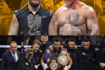Entrenador de Moses Itauma revela la aterradora obsesión nocturna que lo compara con Mike Tyson ¿Puede el joven prodigio británico superar al legendario Tyson? Descubre cómo las extrañas rutinas nocturnas de Itauma y su pasión inquebrantable por el boxeo están sorprendiendo al mundo. ¿Estamos ante el nacimiento de una nueva leyenda o solo una sombra del pasado? ¡Lee los detalles impactantes aquí!