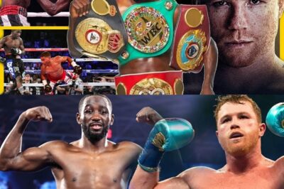 Terence Crawford desafía a Canelo sin reglas: ¿valentía histórica o locura total? 😱🥊 Sin cláusulas de peso ni revancha, Crawford sube dos divisiones para enfrentar al campeón mexicano Canelo Álvarez. ¿Podrá el “más pequeño” derribar al gigante? Descubre todos los detalles de este combate que podría cambiar la historia del boxeo.