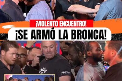 🔥 ¡Canelo empuja a Crawford en explosivo cara a cara en Nueva York rumbo a Las Vegas! 🥊 La tensión se disparó cuando Canelo reaccionó con un empujón ante la provocación de Crawford en plena conferencia. ¡Se armó el caos entre equipos y seguridad! ¿Esto es solo el inicio del fuego que veremos el 13 de septiembre? ¡Te contamos todo! 💥🇲🇽🇺🇸