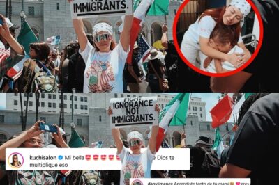 Chiquis Rivera desafía al ICE y lidera marcha por migrantes en Los Ángeles 🔥🇲🇽🇺🇸 ¡Increíble! La hija de Jenni Rivera no solo canta, sino que también lucha contra las redadas masivas del ICE en California. Descubre cómo Chiquis está repartiendo víveres y alzando la voz por miles de migrantes aterrorizados. Su mensaje de amor y unidad rompe el silencio machista y nos invita a apoyar una causa urgente. No te pierdas esta historia llena de coraje y solidaridad. 💪❤️