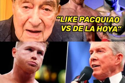 Bob Arum lanza bomba: “Crawford noquea a Canelo o gana por paliza” 🧨🥊 ¡No lo veía venir hace años, pero hoy lo afirma sin dudar! Bob Arum sorprende al mundo del boxeo al predecir que Terence Crawford no solo vencerá a Canelo Álvarez, ¡sino que podría noquearlo! ¿El fin de una era para el ídolo mexicano?