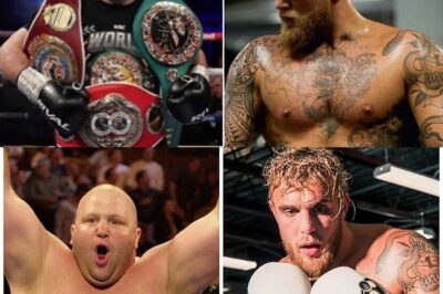 💥 ¡Butterbean desafía a Jake Paul: “Estoy listo para noquearte!” 🥊 El legendario boxeador Butterbean, famoso por sus 58 nocauts, lanza un desafío explosivo a Jake Paul con una oferta de 2 millones de dólares: “¿Cuándo vamos a hacerlo?”, reta desde TikTok. ¿Será este un duelo real o solo espectáculo? Descubre por qué este bombazo ha puesto a ambos en el ojo del huracán y promete sacudir el mundo del boxeo. 😱     Sources