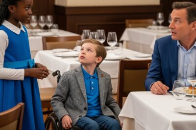 “Aliméntame y sanaré a tu hijo”, susurró la niña — El millonario rió… hasta lo imposible