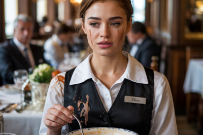 Una huérfana que creció en un orfanato consiguió trabajo como camarera en un restaurante prestigioso. Pero después de que accidentalmente derramó sopa sobre un cliente adinerado, su destino cambió drásticamente.