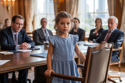 Milionario rico se desespera sin un traductor francés, hasta que la hija de la conserje, de 7 años, toma el control — ¡y salva su reunión de millones de dólares de un desastre! Lo que descubre sorprende a todos en la reunión…