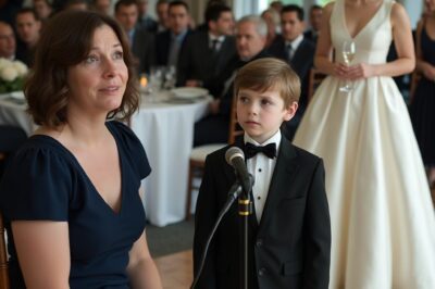 En la boda de mi hermano, ¡su novia me llamó “patético”! Entonces mi hijo de 9 años tomó el micrófono…