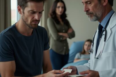 Creíamos que nuestra hija simplemente estaba enferma… ¡Pero una mirada del médico lo cambió todo!