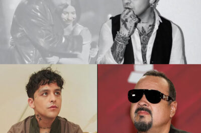 Ángela Aguilar rompe en llanto al ver a Pepe Aguilar y a Nodal cantar juntos