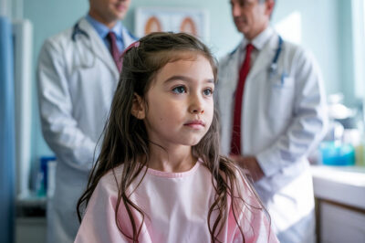 Un padrastro llevó a su hijastra de 10 años a la clínica; lo que encontraron los médicos los dejó atónitos.