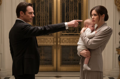 “Él no es mi hijo”, declaró fríamente el millonario, su voz resonando en el vestíbulo de mármol. “Prepara tus cosas y vete. Los dos.” Señaló la puerta. Su esposa abrazó con fuerza a su bebé, con lágrimas llenándole los ojos. Pero si tan solo él hubiera sabido…