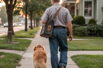 Paper Trails and Paw Prints | He Walked His Father’s Mail Route One Last Time… And Found Everything He’d Missed for Years