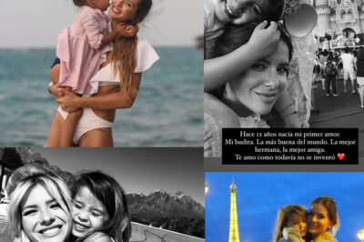 ¡Fotos jamás vistas! La China Suárez conmueve a todos con el emotivo saludo de cumpleaños a su hija Rufina