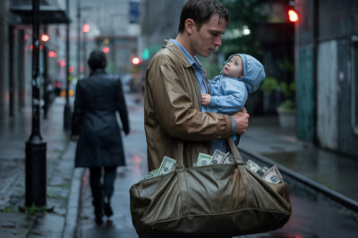 “Me entregó un bebé y una bolsa de dinero en la calle — 16 años después, descubrí que era el heredero secreto de un multimillonario…”