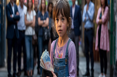Una niña sin hogar de nueve años encontró una cartera llena de billetes: pertenecía a un destacado abogado, y lo que hizo después dejó a todos sin palabras.