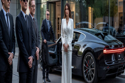 “Mujer es Burlada en una Concesionaria de Autos — Al Día Siguiente, su Esposo Multimillonario Llega en un Bugatti La Voiture Noire.”