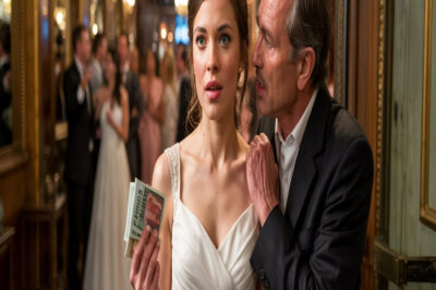 La noche de mi boda, mi suegro me deslizó 1,000 dólares en la mano y susurró: “Si quieres seguir con vida, huye.”