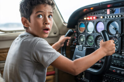 Después de que los pilotos se desmayaran durante el vuelo, un niño de 12 años toma el control del avión… Lo que hizo mientras volaba dejó a todos llorando…
