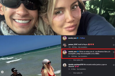 Wanda Nara desata rumores en Milán con documentos secretos y vida lejos de L-Gante