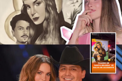 Belinda y Christian Nodal salvan cuadro de accidente automovilístico; cantante reacciona visiblemente impactada