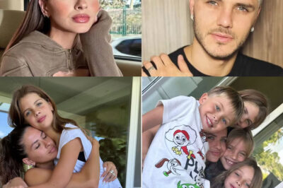 Mauro Icardi mostró por primera vez a la China Suárez con sus hijas: “El amor siempre vence al odio”