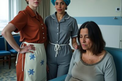 ¡Una mujer embarazada abandonada fuera de la sala de maternidad! Hasta que un médico vio su rostro y su mundo se puso patas arriba…