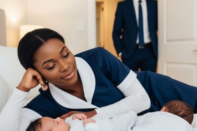 Los GEMELOS del viudo MILLONARIO no podían dormir… hasta que la nueva niñera negra hizo algo IMPENSABLE.