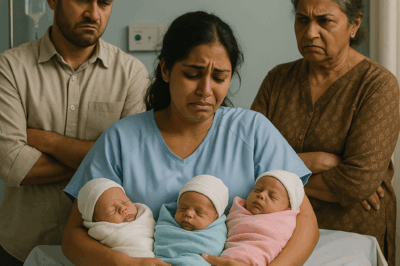Él rechazó a su esposa y a sus hijas trillizas como mala suerte… 20 años después, ESTO sucedió/th