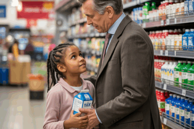 Niña negra pide leche con promesa escrita, respuesta del millonario impacta al mundo