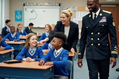 Teacher Ridicules Black Boy Who Says His Dad Works at the Pentagon — Then His Dad Walks Into the Room…
