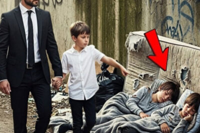 “¡PAPÁ, ESOS NIÑOS EN LA BASURA SON IGUALES A MÍ!” NIÑO IMPACTA A MILLONARIO