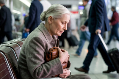 Mi hijo y mi nuera me abandonaron en el aeropuerto y se fueron sin ayudarme a cubrir los gastos. Lo que no sabían era a quién iba a conocer…