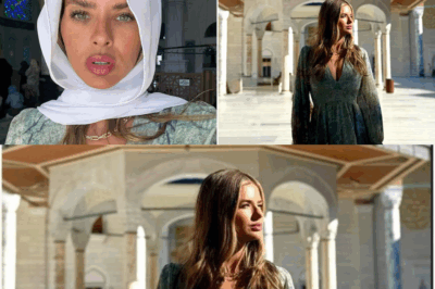 ¡Sorpresa! El look impactante de la China Suárez en una mezquita de Estambul