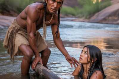 Un Apache solitário salva a una joven en el río… Sin imaginar lo que el destino le tenía preparado
