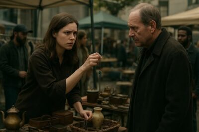 Vendí las pertenencias de mi difunta madre en un mercadillo, y un extraño cambió mi vida — así que en secreto tomé un cabello de su abrigo para una prueba de ADN…