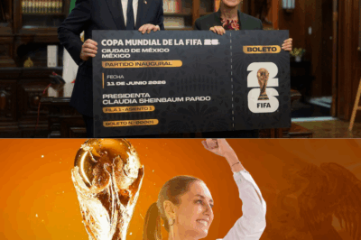 Sheinbaum sorprende al anunciar que regalará el primer boleto para la inauguración del Mundial 2026