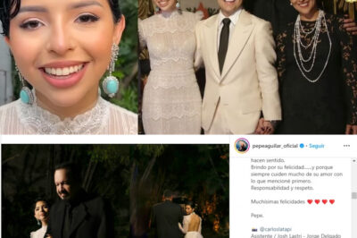 Pepe Aguilar confiesa sus emociones al entregar a Ángela junto a Nodal