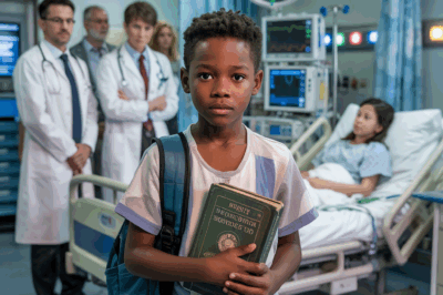 Niño negro sin hogar diagnostica lo que médicos millonarios no pudieron resolver