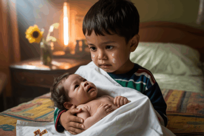 Hermano pequeño pide abrazar al bebé nacido muerto para despedirse, ¡un llanto sorprende a todos!